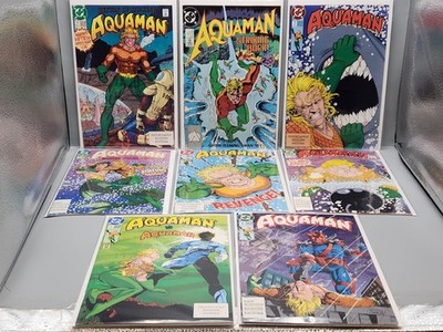 AQUAMAN #1,2,3,4,5,6,7,8 Full Run Of 8 DC 1991 / Free Shipping 