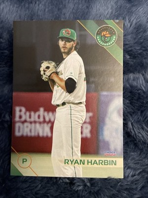 Ryan Harbin 2024 Greensboro Grasshoppers Team Card Pittsburgh Pirates
