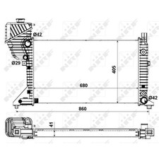 Radiateur Mercedes SPRINTER