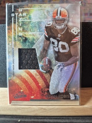2009 Playoff Absolute Memorabilia Materials 32/250 Brian Robiskie Rookie