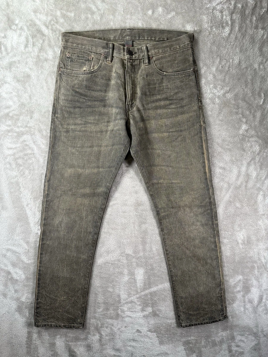 【新品】DOUBLE RL Slim Narrow 32x32 Slim Narrow Once-Washed Selvedge Jean | Ralph Lauren