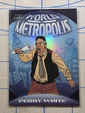 Fleer Brilliants Superman - Perry White WM-4 - World Of Metropolis