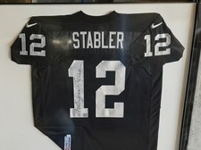 Ken Stabler Oakland Raiders Autographed Original Football Jersey