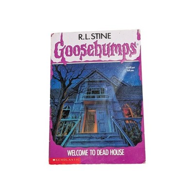 Vintage Goosebumps Welcome To Dead House Book | eBay