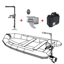 TRIMIX Paddle Board Propeller Y01 Marine Set 600W Grey 3 Gears Paddle Prope