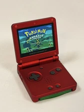 Game Boy Advance SP w/V5 IPS w/OSD - Soft Touch Shell & New FP Battery! WOW!