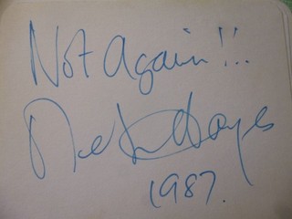 Carry On Hammer Horror It Ain't Half Hot Mum Dr Who MELVYN HAYES signed card