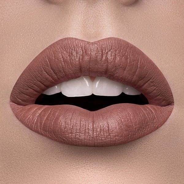 Pintura labial líquida Mellow Cosmetics - Shanghai nueva en caja pintura labial mate marrón oscuro desnudo