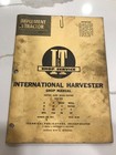 Vtg 1956 International Harvester Shop Manual - Manual IH-8 - free postage — photo 1