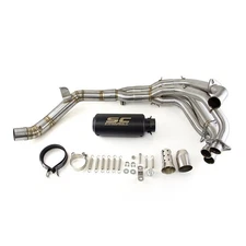 For Kawasaki Z900 2017-2025 Full Exhaust System Header Link Pipe Muffler Slip On