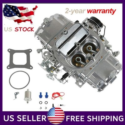 4 Barrel For 650 CFM Brawler Double-Pumper Carburetor Electric Choke BR-67255 #2