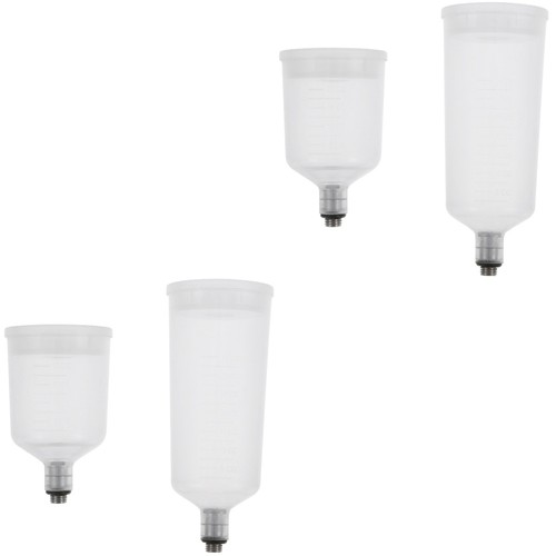 2 Count Split Spray Brush Cup Set Airbrush Part Accessory Split-type Paint