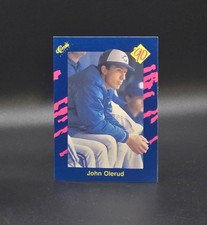 1990 Classic Blue JOHN OLERUD Rookie Card #35 Toronto Blue Jays. rookie card picture