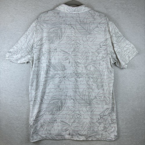 Puma Aerate Cloudspun Golf Polo Tropical Hawaiian Floral Performance Men’s Large - Picture 4 of 12