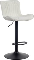Barhocker Linus Stoff Creme