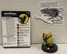 RE 057 Deathstroke Super Rare Figure - DC Heroclix - Rebirth 2019