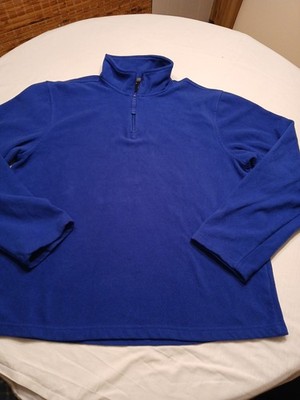 Star Outdoor Breathable Blue Zip Sweatshirt Men's Size M Sweater Top