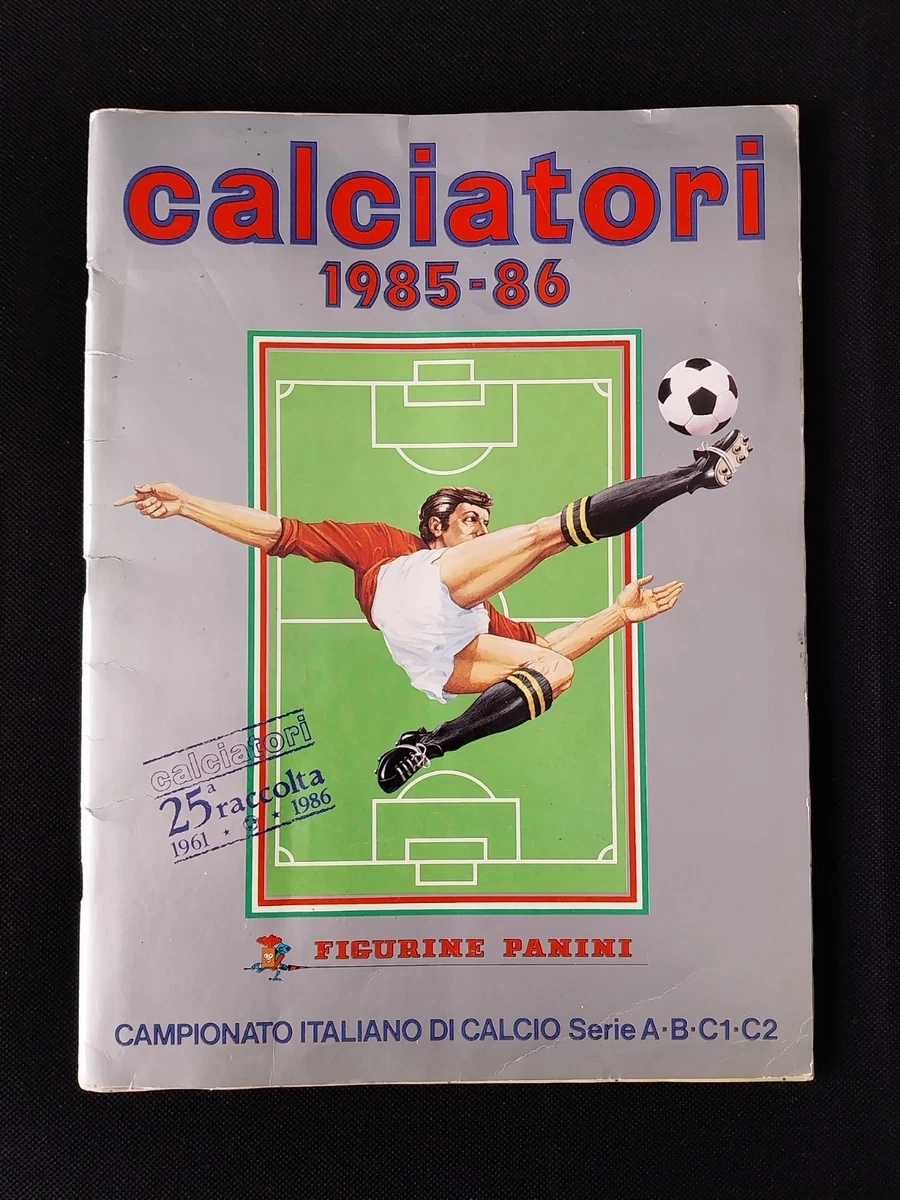 PANINI CALCIATORI 1985-86 Copertina Laminata 1968-69 Figurina Esaurita