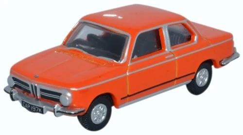 Bmw 2002 Colorado Orange 1:76 MaßStab Oxford Diecast Modellauto 76BM02001-image