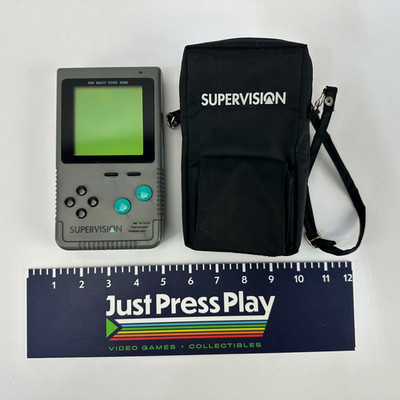 Vintage Watara Supervision Console Game Boy Clone w/ Pouch 1992 Tested Working