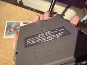 The Little Mermaid Nintendo NES Game Complete In Box (1991 Disney)