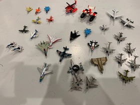 Galoob Micro Machines Lot Hummer Shark Military Planes Boats Playsets Trucks