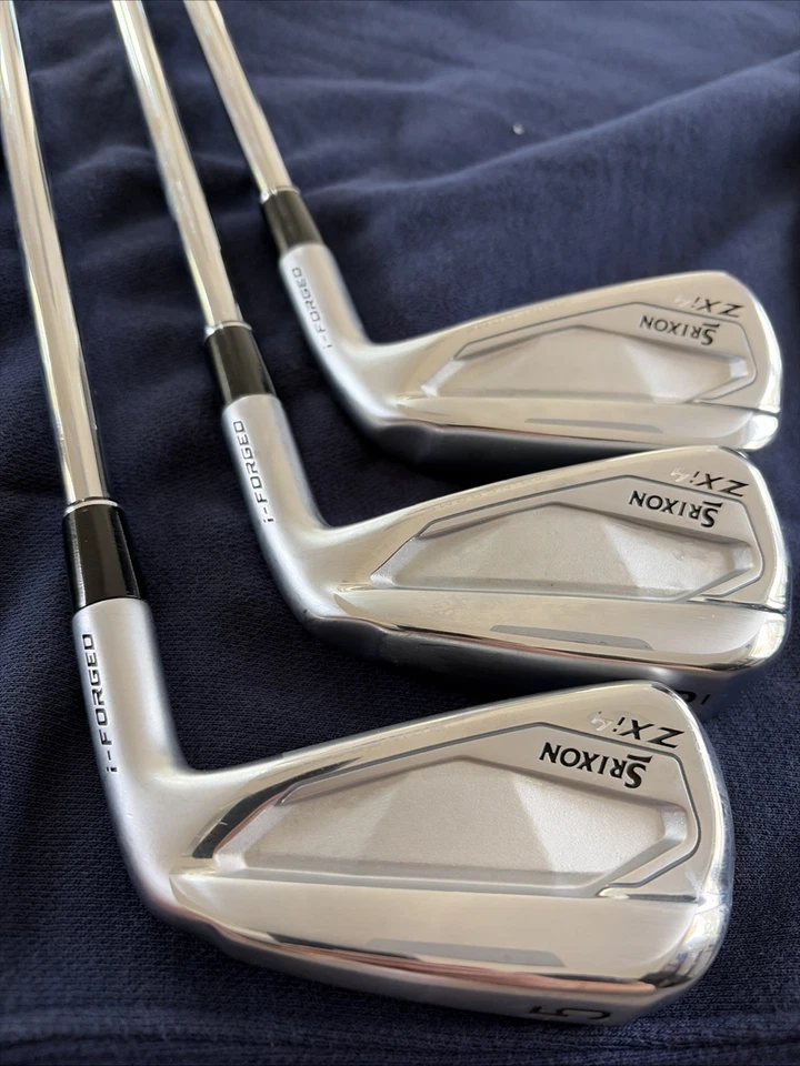 Mint Srixon Zxi4 5, 6, and 7 Iron RH with Project X LZ 6/120g Shafts - Image 4 of 4