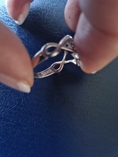 Hufeisen Pferd Liebhaber Ring 925er Silber Gr.8