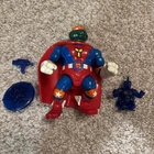 Super Mike Vintage 1993 TMNT Ninja Turtles Sewer Heroes Action Figure with Cape