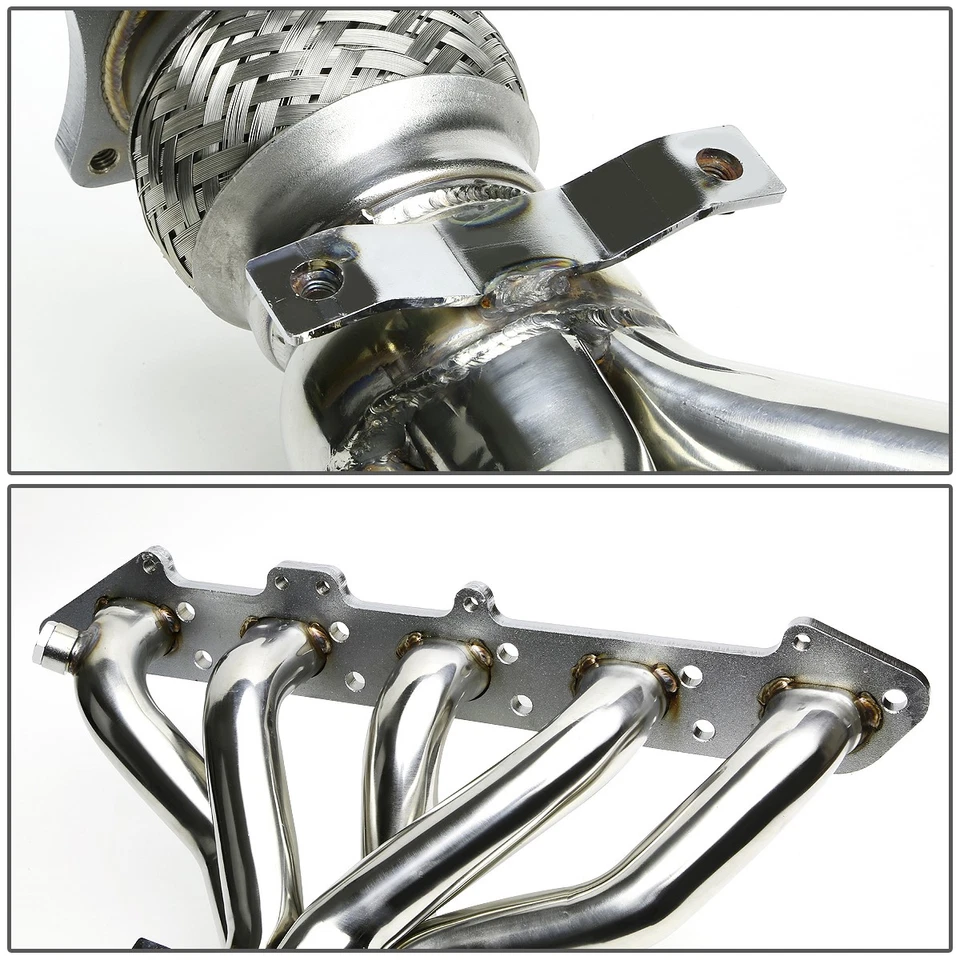 Cabezal colector de escape de acero inoxidable para 94-97 Volvo 850 S70 V70 2.4 Base/Glt Foto 3 de 4