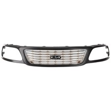 Grille For Ford F-150 2001-2003 Lightning Fits 2004 Heritage Black With Chrome Grille For Ford F-150 2001-2003 Lightning Fits 2004 Heritage Black With Chrome