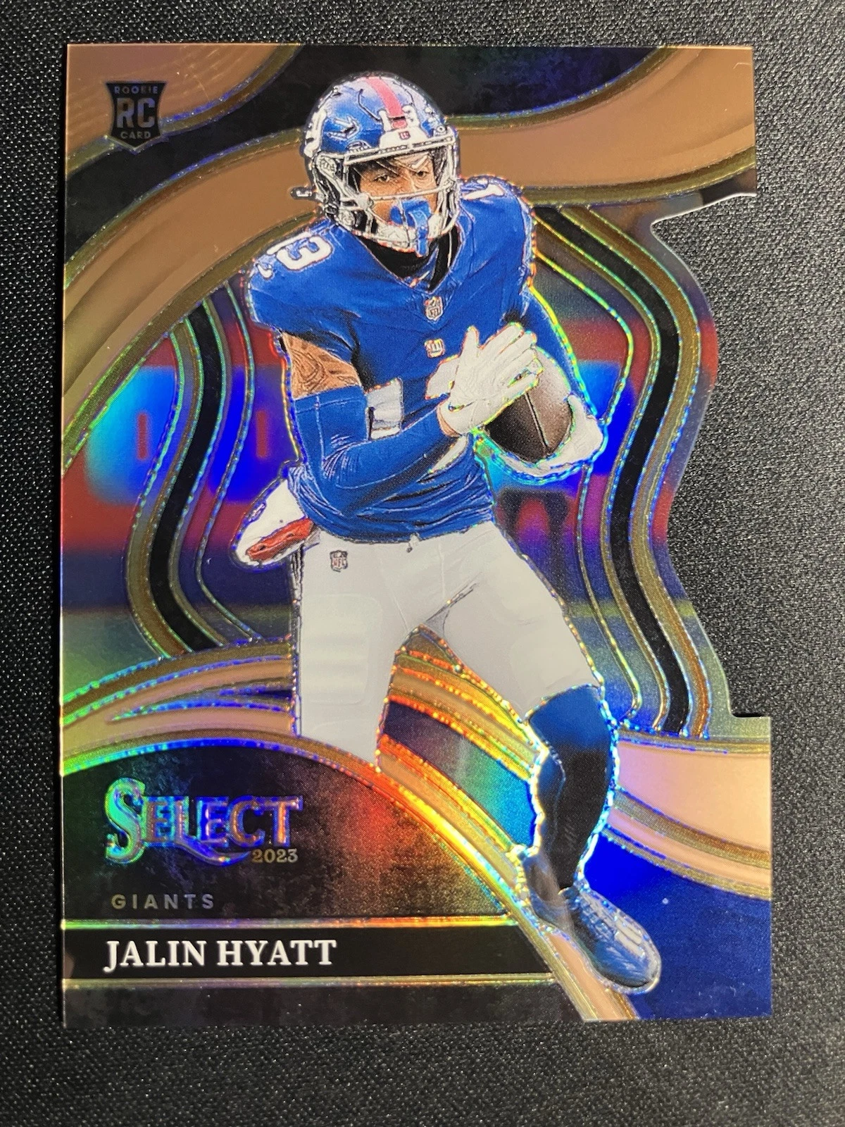 2023 Select - Club Level Jalin Hyatt #263 Bronze Prizm 033/299 RC Rookie Die-Cut