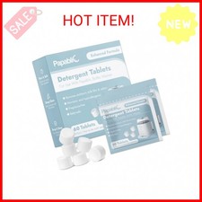 Papablic 60Pcs Official Detergent Soap Tablets for Baby Brezza, GROWNSY, Momcozy