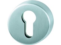 Hoppe 10799485 SchlüSselrosette E42HS Edelstahl F69 SchildstäRke 10 Mm Pz Rund