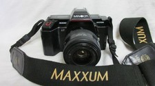 MINOLTA MAXXUM 5000 CAMERA w/ MINOLTA 35-70mm LENS WORKS IN MANUAL AF MODE