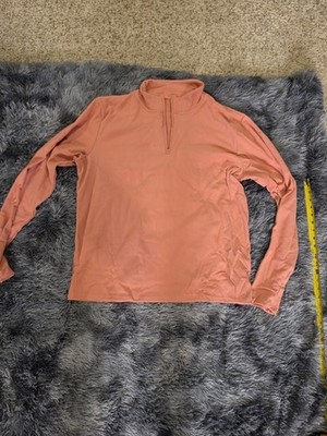 Salmon Mens XXL Super Soft Long Sleeve Pull Over Top