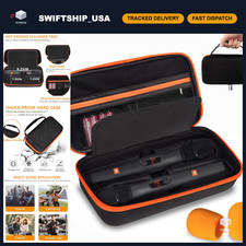 Dual Wireless Microphone Case for JBL Party Box - Fits Mic, Receiver Batteries