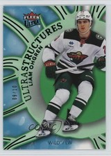 2025-26 Upper Deck Fleer Ultra Ultrastructures Green 9/10 Liam Ohgren 1p6w