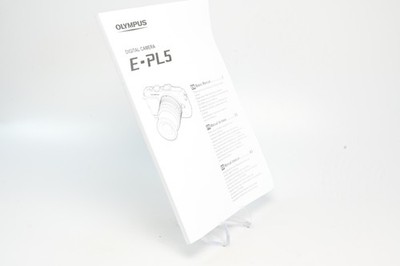Olympus E-PL5 Digital Camera Instruction Manual #G343