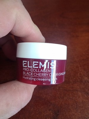 Elemis Pro Collagen Black Cherry Cleansing Balm .7oz  20g Travel Size