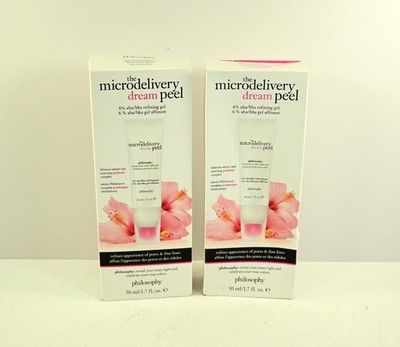 Philosophy Microdelivery Dream Peel 50 ml. Lot Of 2