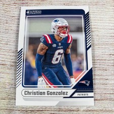 2024 Panini Donruss - Christian Gonzalez #77 Patriots 