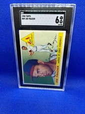 1955 Topps Baseball Joe Frazier SGC Graded 6 Excellent - Mint