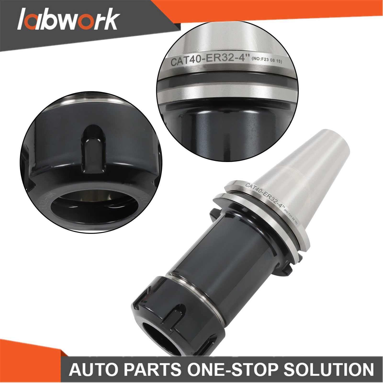 Labwork Precision Balanced CAT40-ER32-4 Collet Chuck Tool Holder 3pcs 25000 RPM thumbnail 14