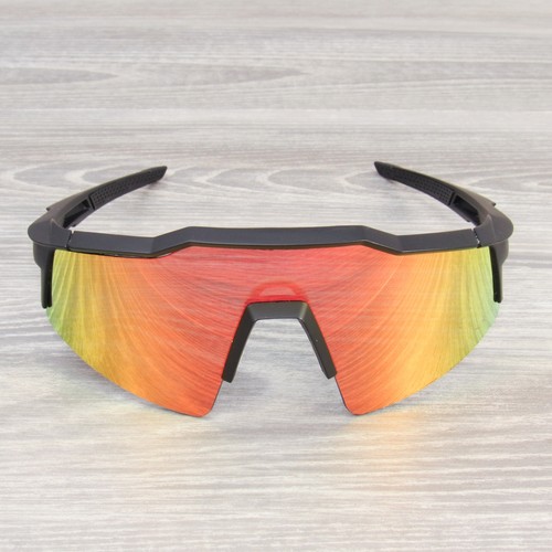 Lunettes de soleil 100 % Speedcraft SL noir | miroir multicouche rouge Soft Tact noir rouge - Photo 2/17