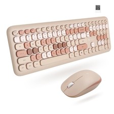 X9 Colorful Keyboard and Mouse Wireless - 2.4G Aesthetic Wireless Keyboard and M