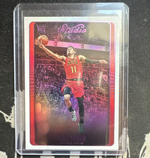 Panini 2018-19 Chronicles Studio Trae Young Rookie Card #298 Atlanta Hawks. rookie card picture