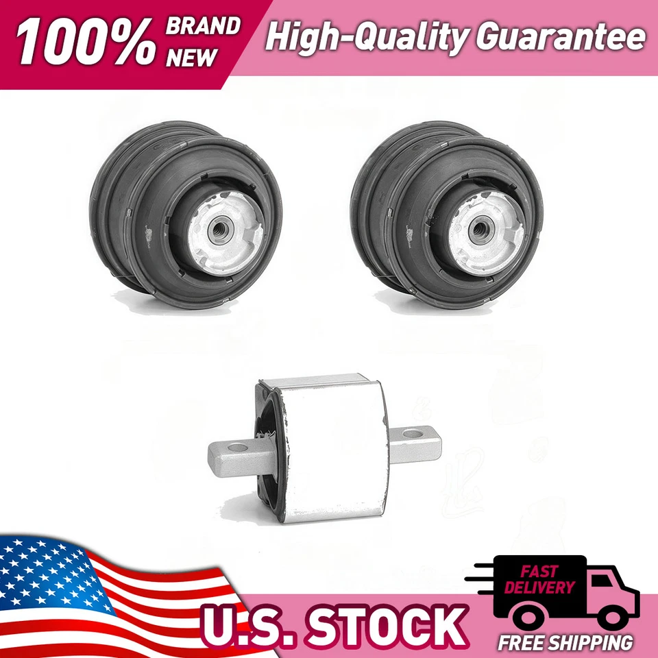 Engine Motor Mount Kit Motor Engine Mount for Mercedes-Benz E420 1997 4.2L V8 - Image 3 of 4