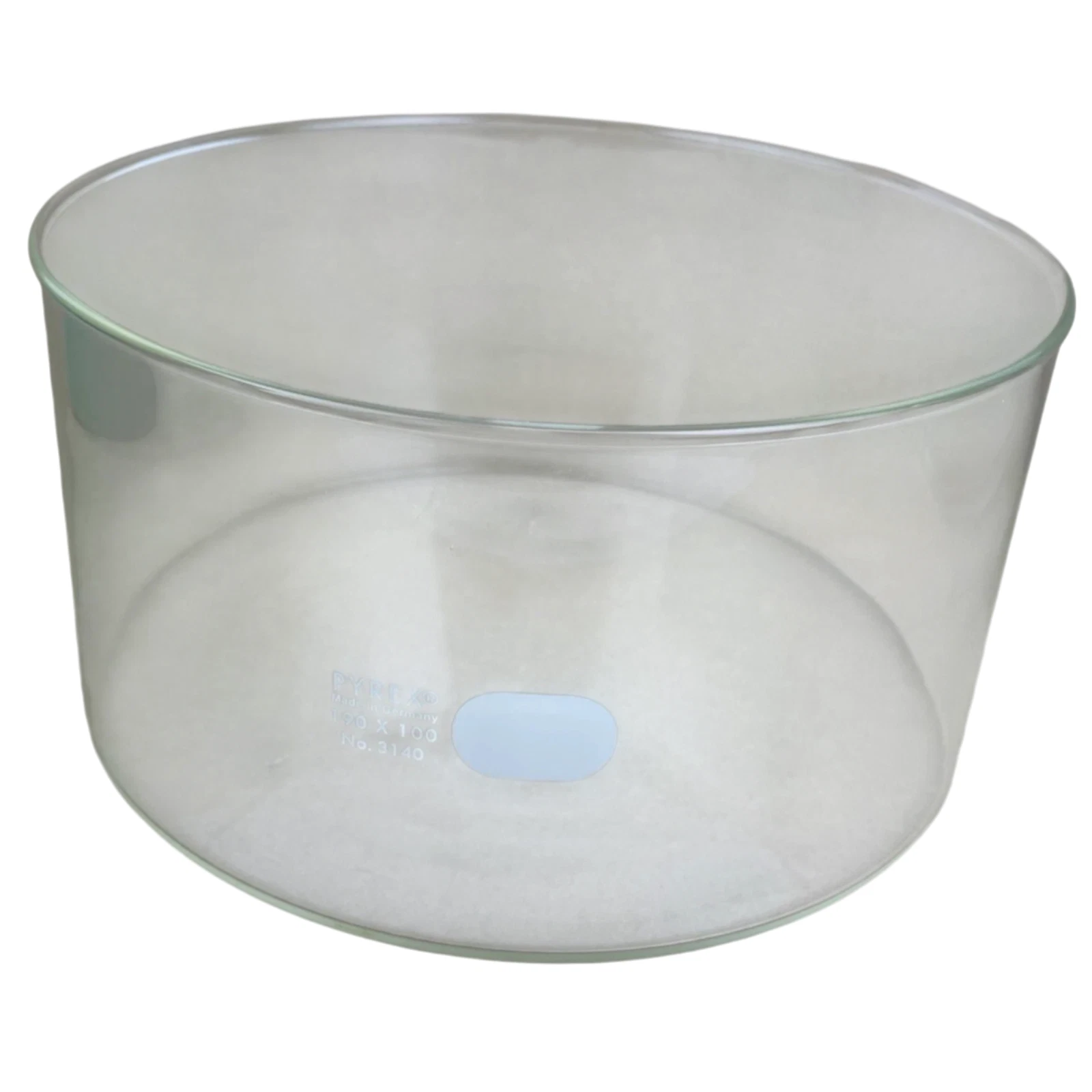 Pyrex Glass 190 x 100 No. 3410 Dishes Laboratory Terrarium Vase Utilitarian Bowl