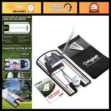 Golf Putting Mirror - Alignment Training Aid for Consistency Accuracy - Indoor